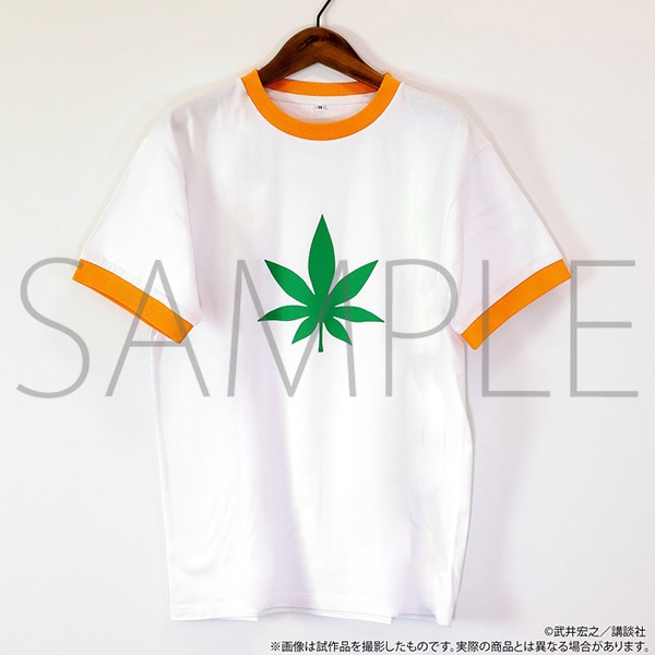 葉のヘンプTシャツ　ver.2　L