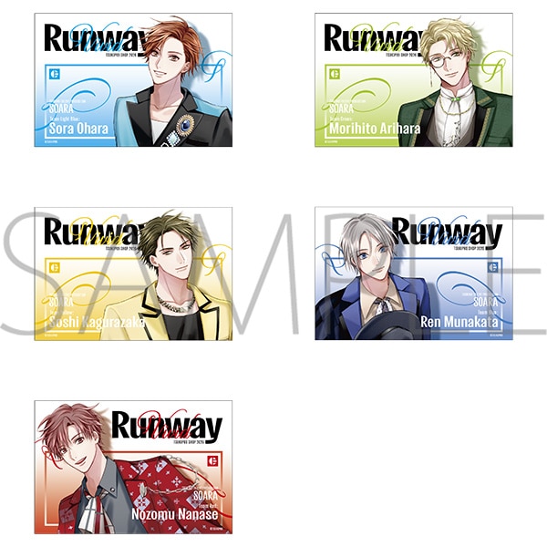 �|�X�g�J�[�h�Z�b�g�@SOARA�@5���Z�b�g