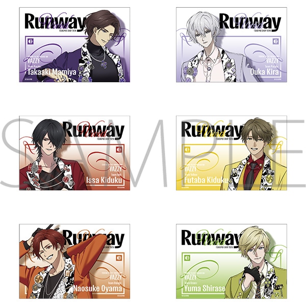 �|�X�g�J�[�h�Z�b�g�@VAZZY�@6���Z�b�g