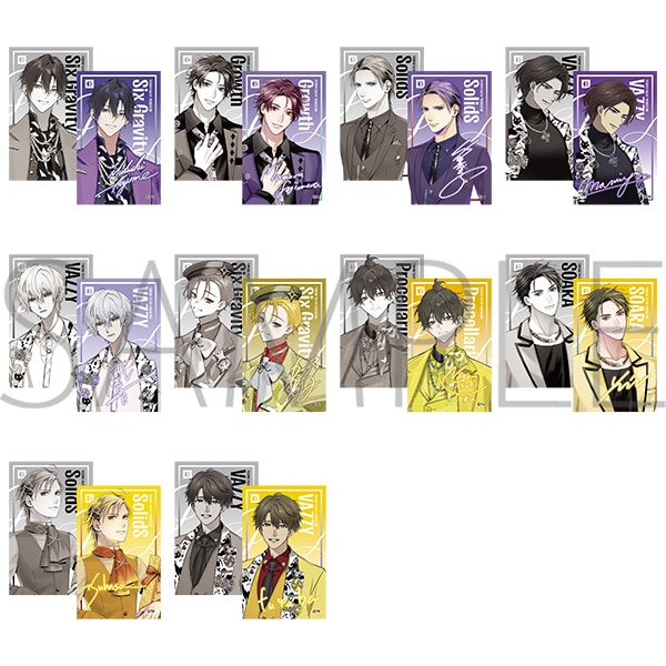 �����`�L�����[�J�[�h�R���N�V�����@team Purple��team Yellow�@Vivid Runway�@�S10��