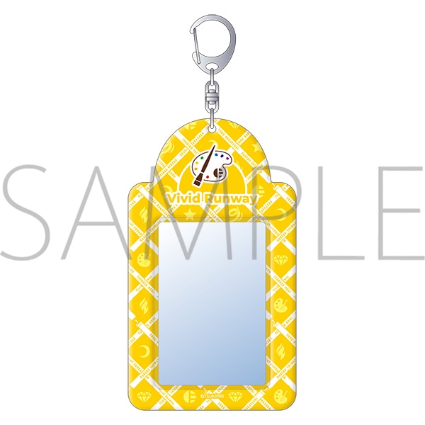 �J�[�h�P�[�X�L�[�z���_�[�@team Yellow�@Vivid Runway