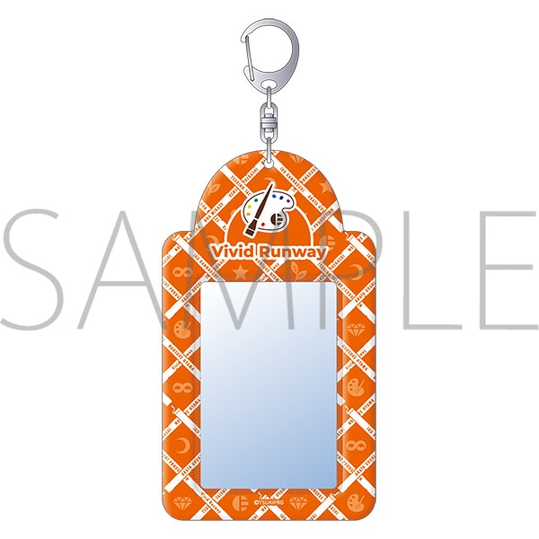 �J�[�h�P�[�X�L�[�z���_�[�@team Orange�@Vivid Runway