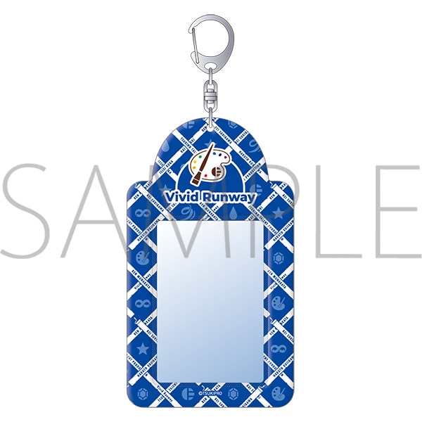 �J�[�h�P�[�X�L�[�z���_�[�@team Blue�@Vivid Runway