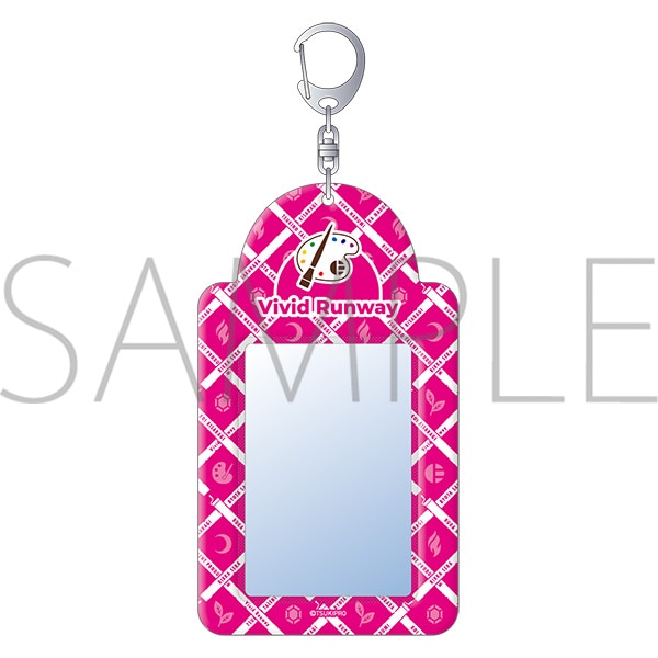 �J�[�h�P�[�X�L�[�z���_�[�@team Pink�@Vivid Runway